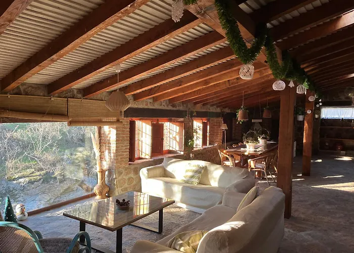 Antiguo Molino Con Piscina Y Chimenea En El Valle Del Tietar בית נופש *