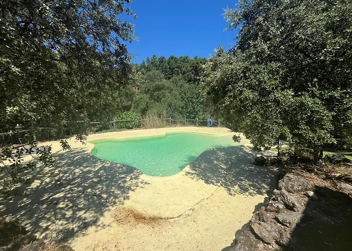 Antiguo Molino Con Piscina Y Chimenea En El Valle Del Tietar