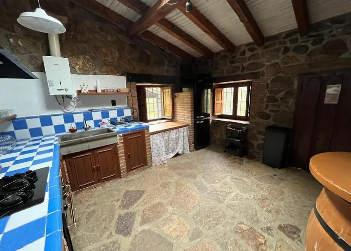 Antiguo Molino Con Piscina Y Chimenea En El Valle Del Tietar Дом отдыха Касавьеха