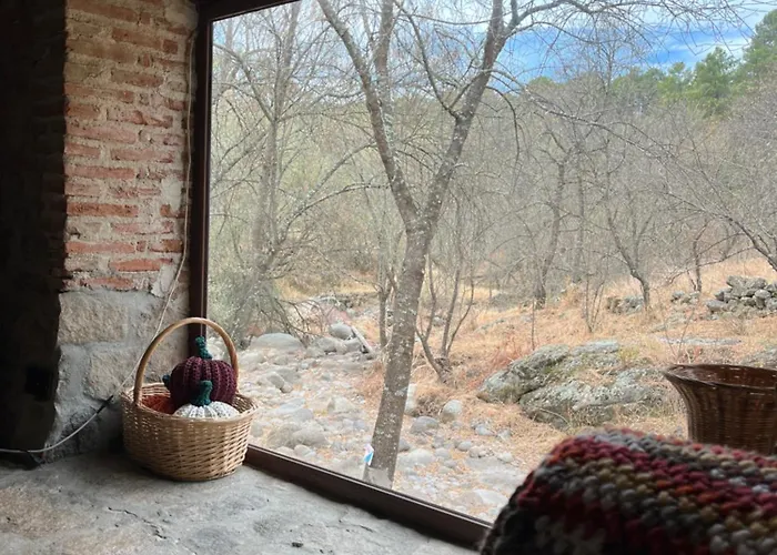 Дом отдыха Antiguo Molino Con Piscina Y Chimenea En El Valle Del Tietar *